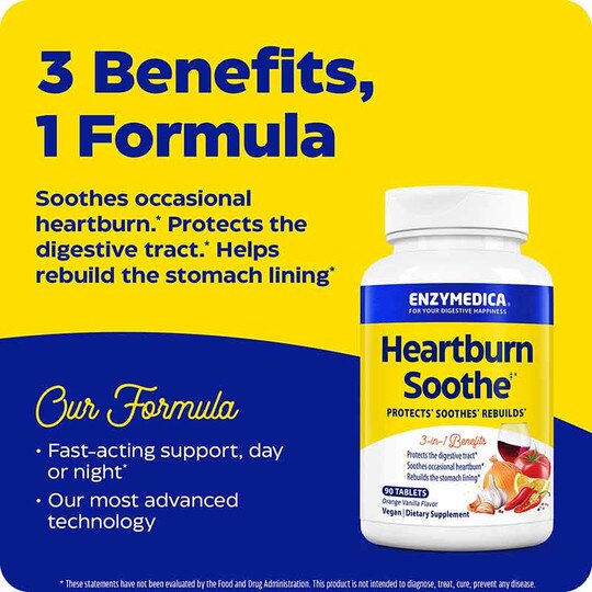 Heartburn Soothe, ENZ